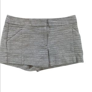 ☀️EUC Ann Taylor Loft Gray & White Tweed Ladies Shorts
